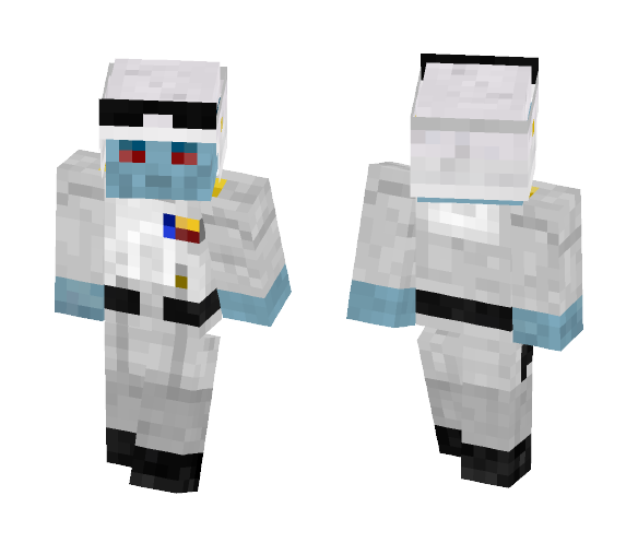 Grand Admiral Thrawn (Battlegear) - Male Minecraft Skins - image 1