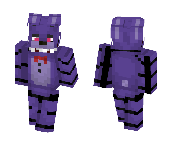 Bonnie - FNaF 1 - Interchangeable Minecraft Skins - image 1