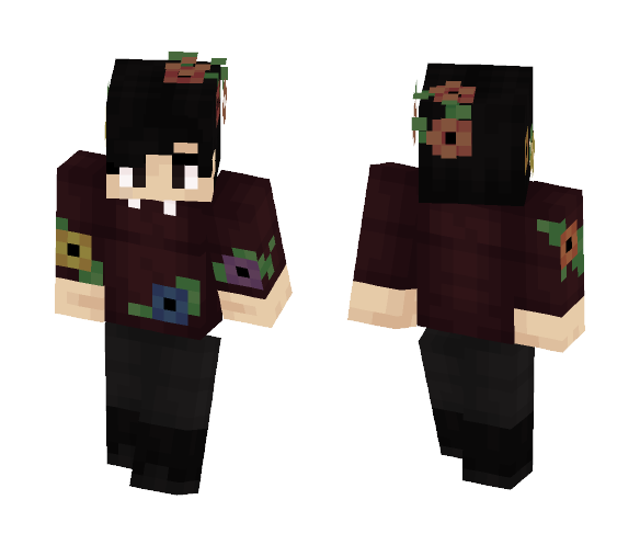 Floral And Fading - Male Minecraft Skins - image 1