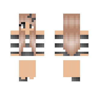 Black and White Mixed Girl - Girl Minecraft Skins - image 2