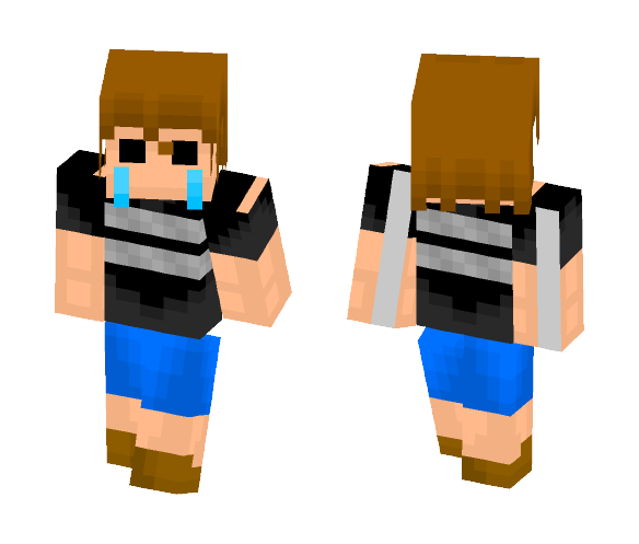 Crying Child (FNAF 4) - Male Minecraft Skins - image 1