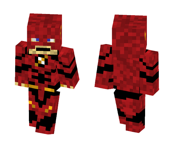 Justice lueage the flash - Comics Minecraft Skins - image 1