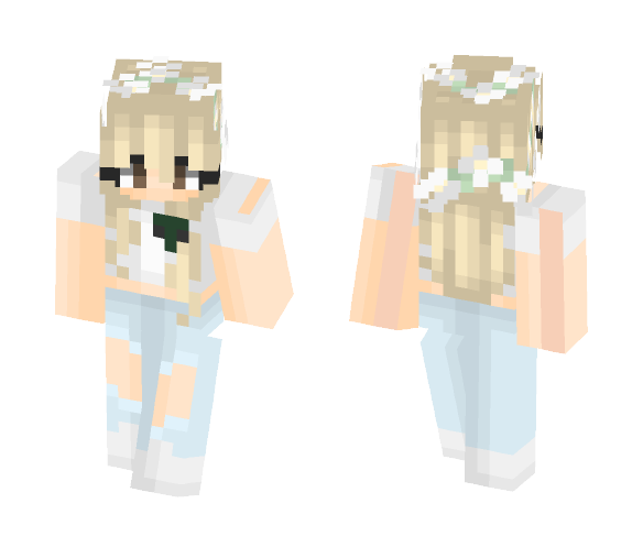 request ; @flowelle - Female Minecraft Skins - image 1