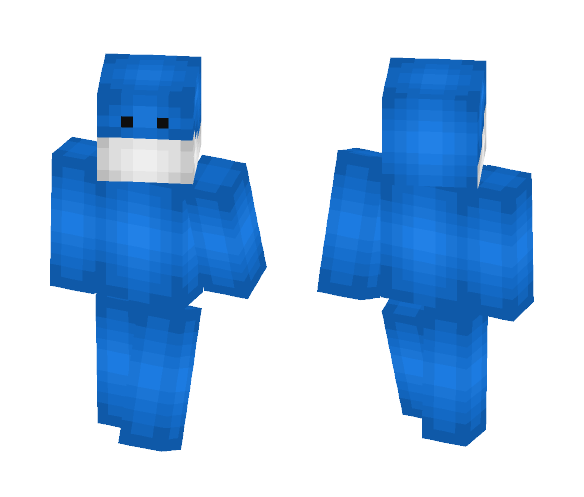Seeing Shark - Male Minecraft Skins - image 1