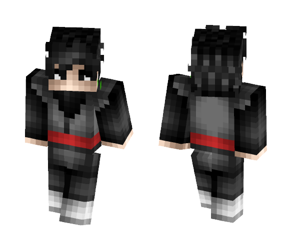 Black Goku|Dragonball Super - Male Minecraft Skins - image 1