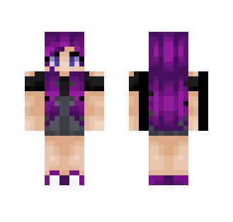 Purple Pop! | ????????????????__ - Female Minecraft Skins - image 2