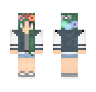 Green Haired Girl