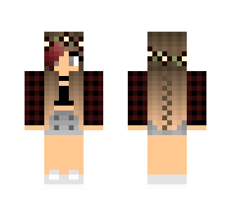 Edit of flower girl - Girl Minecraft Skins - image 2