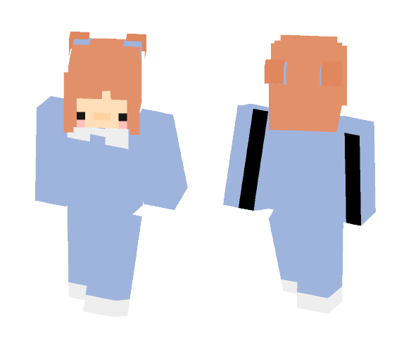 cute pajama girl [dg] - Cute Girls Minecraft Skins - image 1
