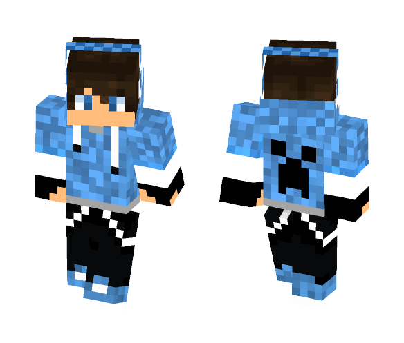 Blue_Gamer - Male Minecraft Skins - image 1