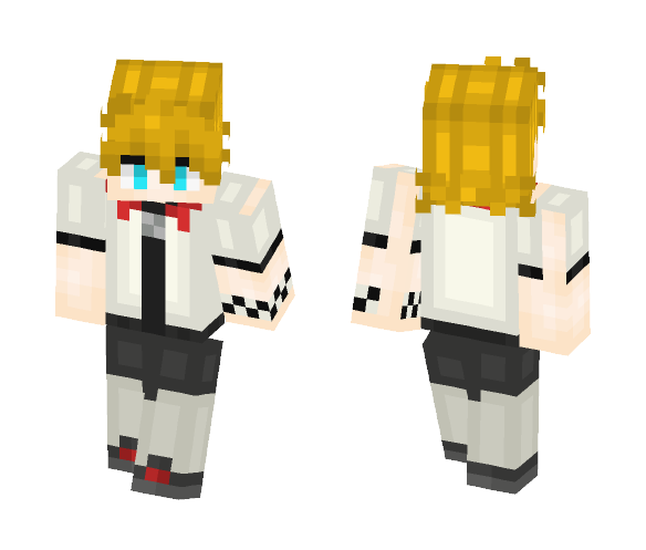 Roxas ~ Kingdom Hearts 2 - Male Minecraft Skins - image 1