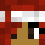 Download Free Red haired girl w/ bandana Skin for Minecraft image 3 Red haired girl w/ bandana - Color Haired Girls Minecraft Skins - image 3