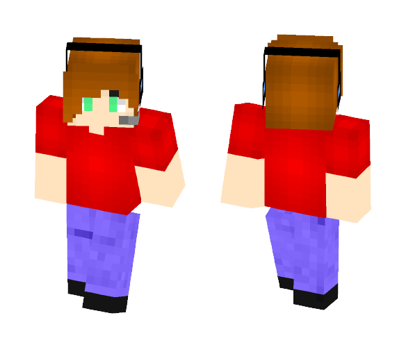 Thomas fan MC Skin REMAKE - Male Minecraft Skins - image 1