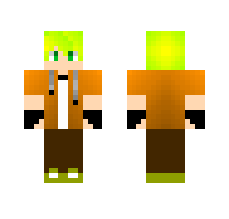 Orange Boy - Boy Minecraft Skins - image 2