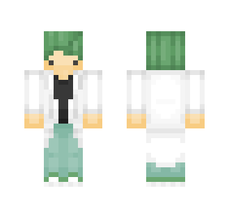 Mint Leaf [Labcoat variant] - Male Minecraft Skins - image 2