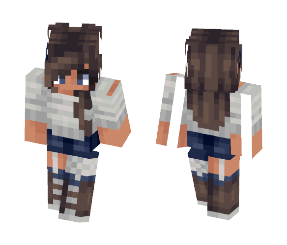 Download Free Several changes - ⌊∠εΔ⌉ Skin for Minecraft image 1 Several changes - ⌊∠εΔ⌉ - Female Minecraft Skins - image 1