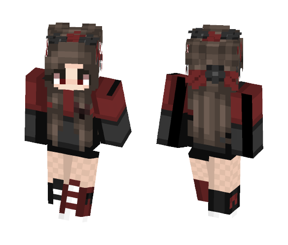 The Haunting (My Oc) ~ Kalnz - Female Minecraft Skins - image 1
