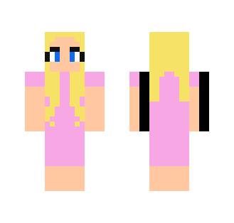 Girl wearing a nightie