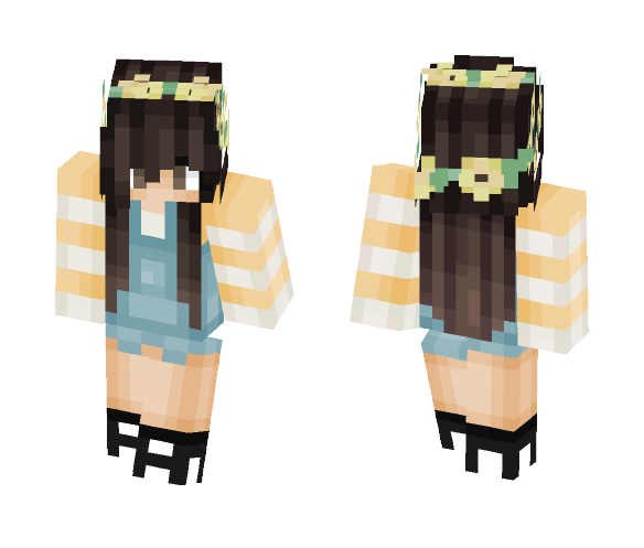 Orange you glad you saw this - Female Minecraft Skins - image 1