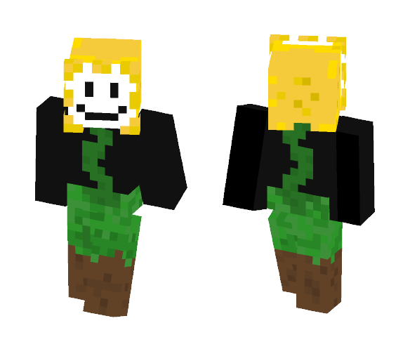 Flowey (Undertale) - Male Minecraft Skins - image 1