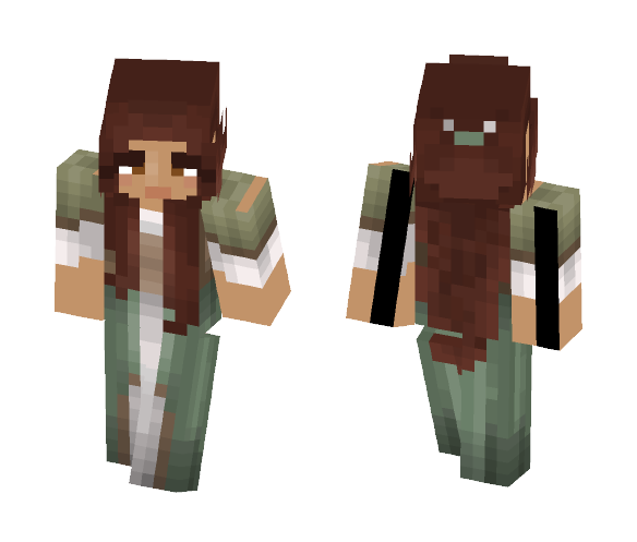 [LOTC] Auburn Almond - Female Minecraft Skins - image 1