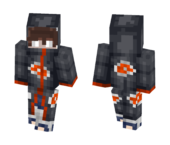 Akatsuki OC-ish person - Male Minecraft Skins - image 1