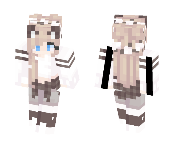Cat girl - Cat Minecraft Skins - image 1