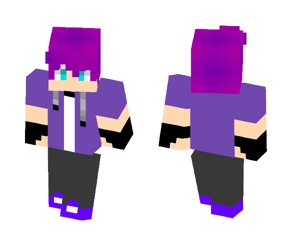 Purple Boy - Boy Minecraft Skins - image 1