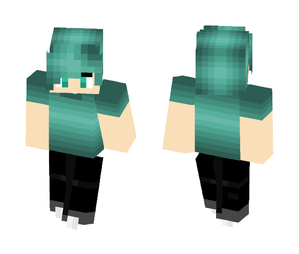 Much AQUA - Male Minecraft Skins - image 1