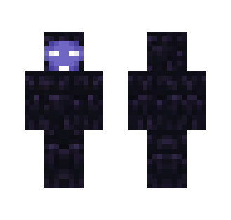 Obsidian (Custom) - Male Minecraft Skins - image 2