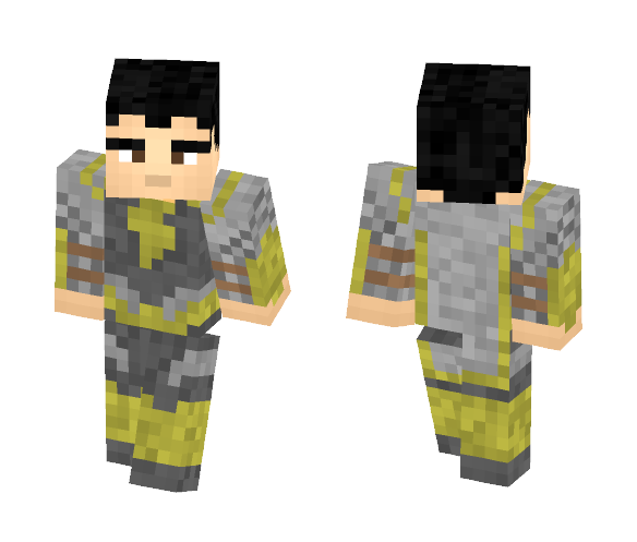 Download Free Black Adam | INJUSTICE 2 Skin for Minecraft image 1 Black Adam | INJUSTICE 2 - Male Minecraft Skins - image 1