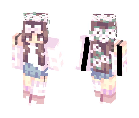 flower buds - Female Minecraft Skins - image 1