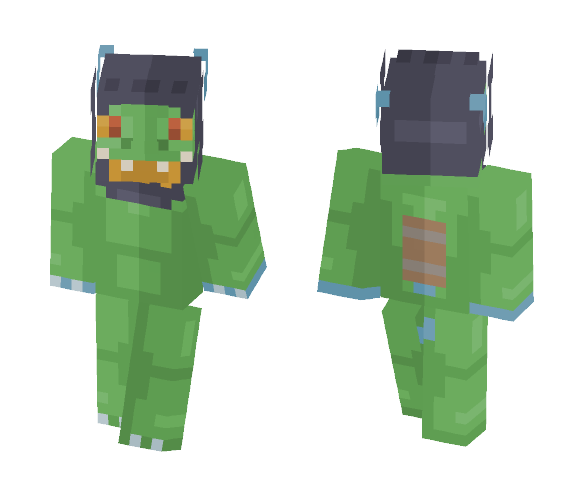 Inferno Dragon {remake} - Male Minecraft Skins - image 1