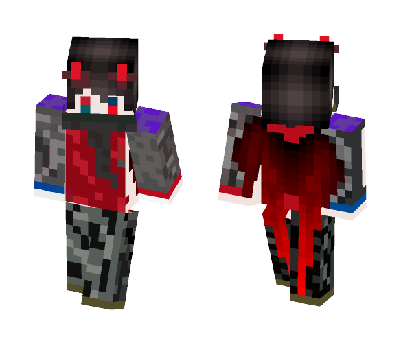 Download Free Overly Edgy Skin Skin for Minecraft image 1 Overly Edgy Skin - Male Minecraft Skins - image 1
