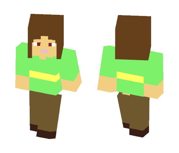 Chara (Undertale) - Female Minecraft Skins - image 1