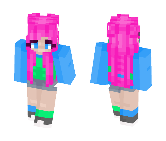 Polysexual Pride - Female Minecraft Skins - image 1