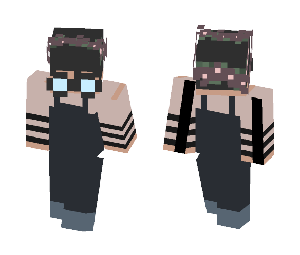 i like brown and dark aesthetics - Male Minecraft Skins - image 1