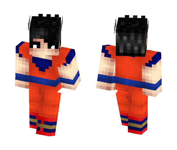 Son Gohan|Dragonball Z - Male Minecraft Skins - image 1