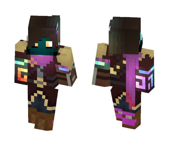 Draining the Iris Deity - Male Minecraft Skins - image 1