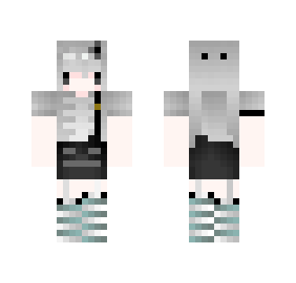 Minecraft Girl | Skeleton