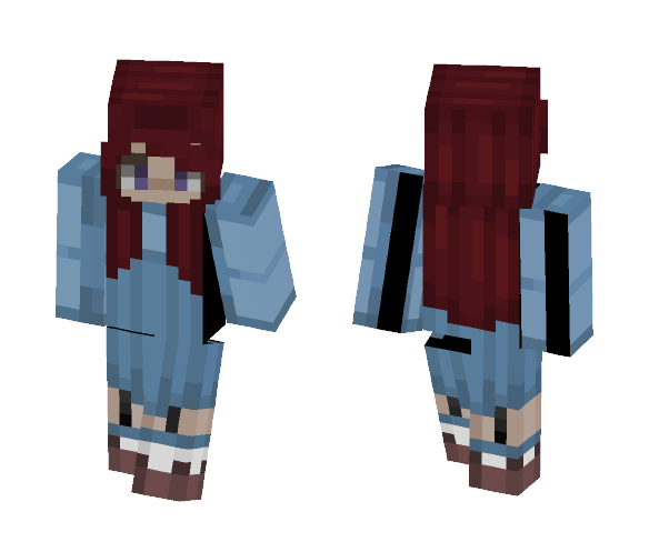 School. Is. Sad. - Female Minecraft Skins - image 1