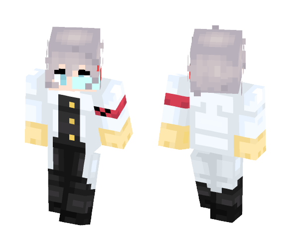 Kaga Kusha (Science Club Leader) - Male Minecraft Skins - image 1