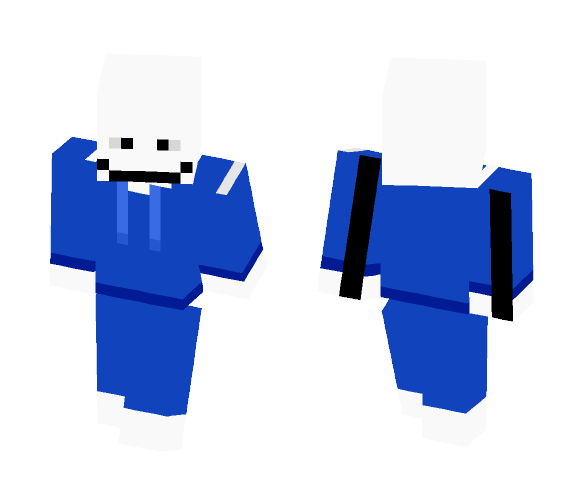 Sans - Male Minecraft Skins - image 1