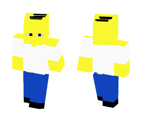 Homer Simpson - Male Minecraft Skins - image 1