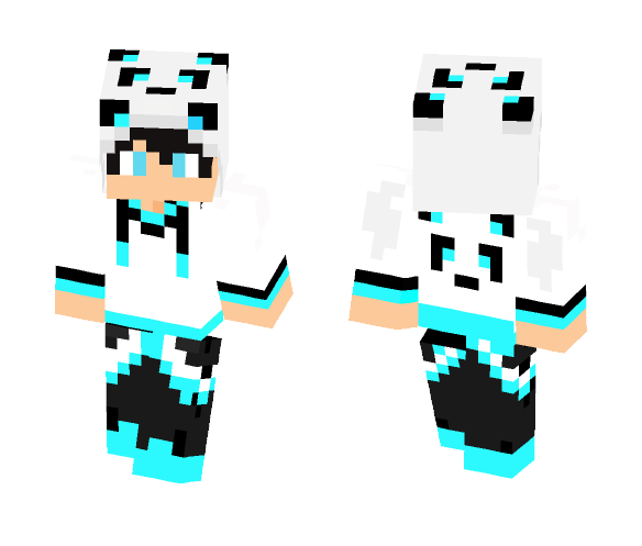 Panda Boy - Boy Minecraft Skins - image 1