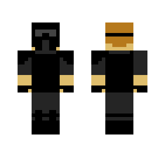 Paint Ball Uniform (BLACK) - Male Minecraft Skins - image 2