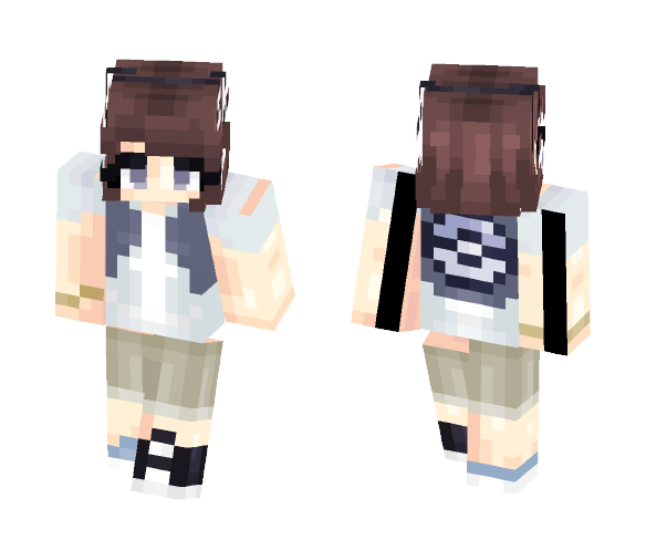 Download Free Kill em with Kindness-Fanskin Skin for Minecraft image 1 Kill em with Kindness-Fanskin - Female Minecraft Skins - image 1