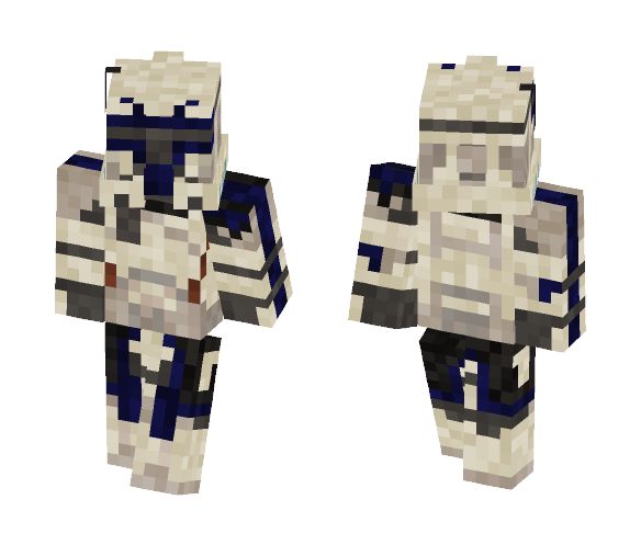 Captain Rex STAR WARS III - Male Minecraft Skins - image 1