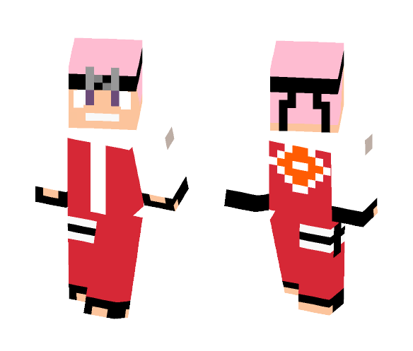 Haku Uzumaki - Male Minecraft Skins - image 1