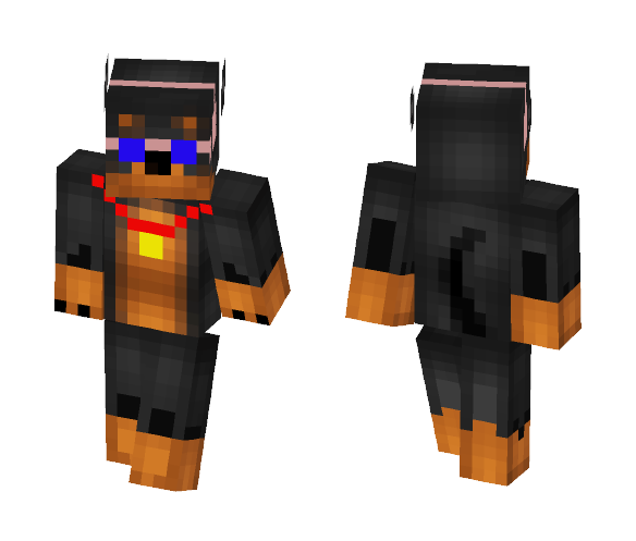 DJ Dog - Dog Minecraft Skins - image 1